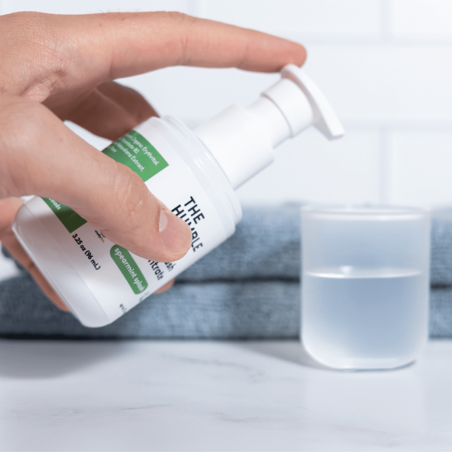 Mouthwash Concentrate - Spearmint - humble - usa