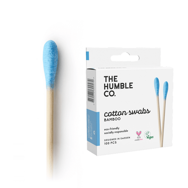 Cotton Swabs - Blue 100-pack - humble-usa
