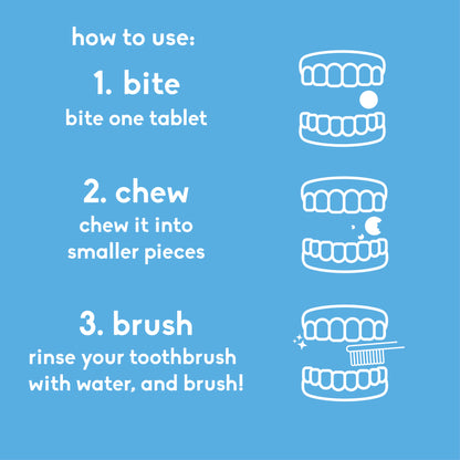 Toothpaste Tablets - Whitening Peppermint