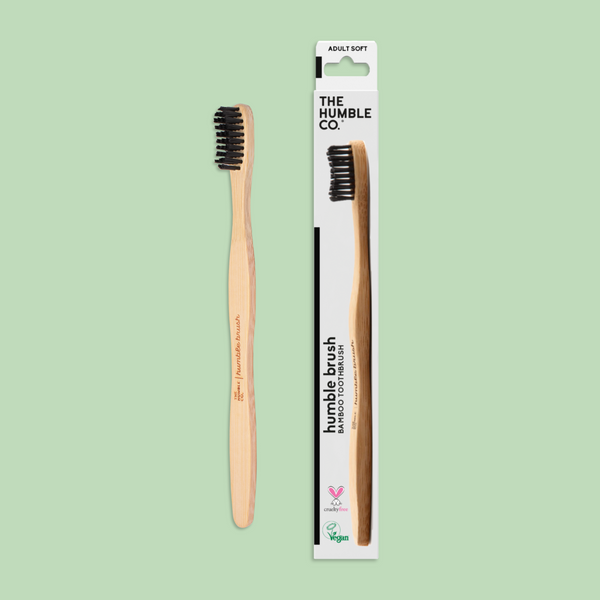 Humble Brush Adult - black, soft bristles