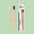 Humble Brush Adult - black/white, soft bristles 2-pack