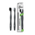 Plant based Toothbrush 2-pack - Sensitive White/Black