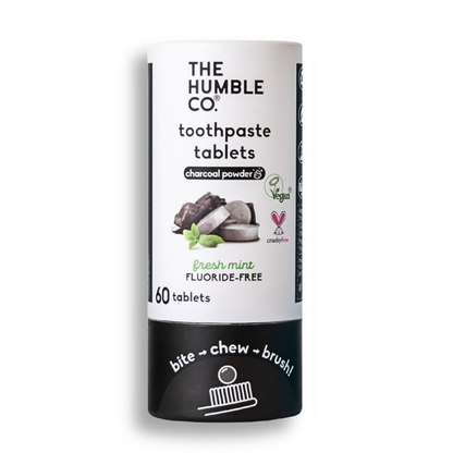 Toothpaste tablets fluoride-free Charcoal