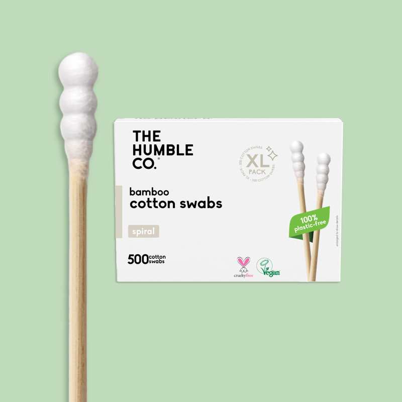 Cotton Swabs - Spiral Tip - White 500-pack