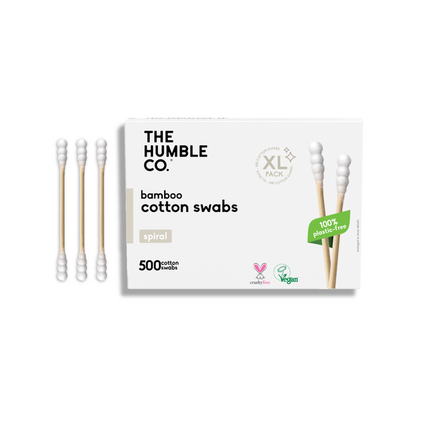Cotton Swabs - Spiral Tip - White 500-pack