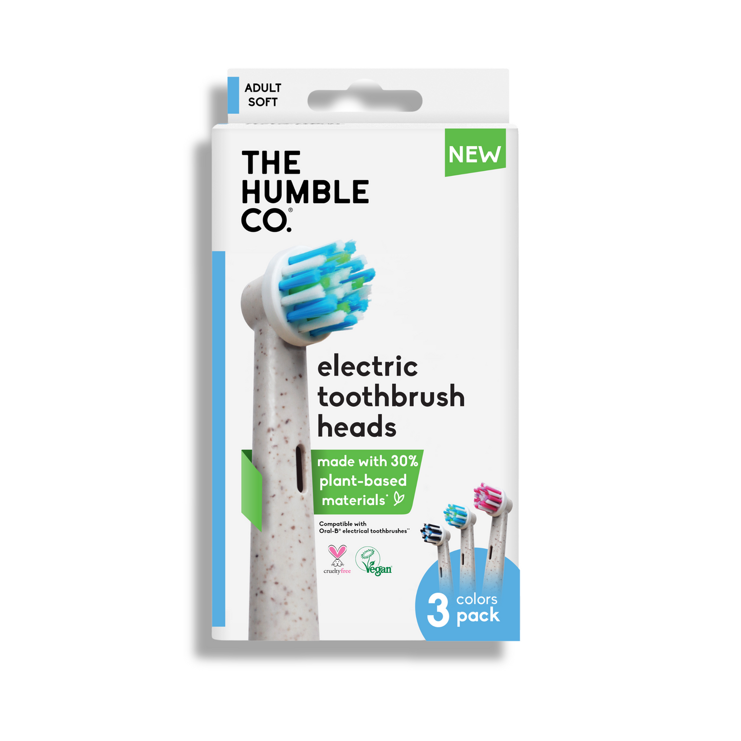 Oral-B Plant Based Replacement Head 3-pack