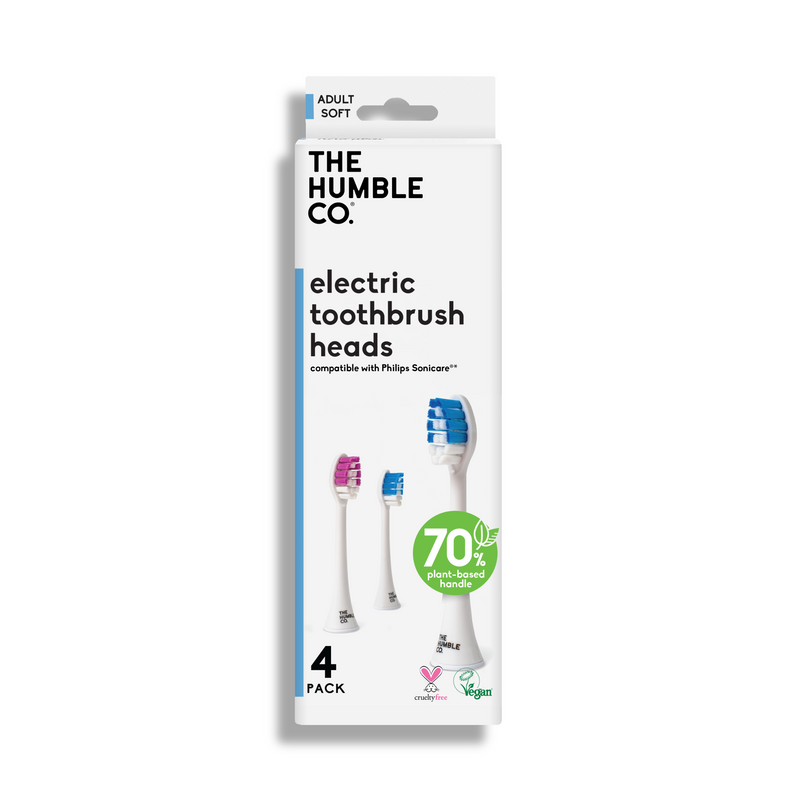 Electric Plant Based Replaceable Head - 3 pack