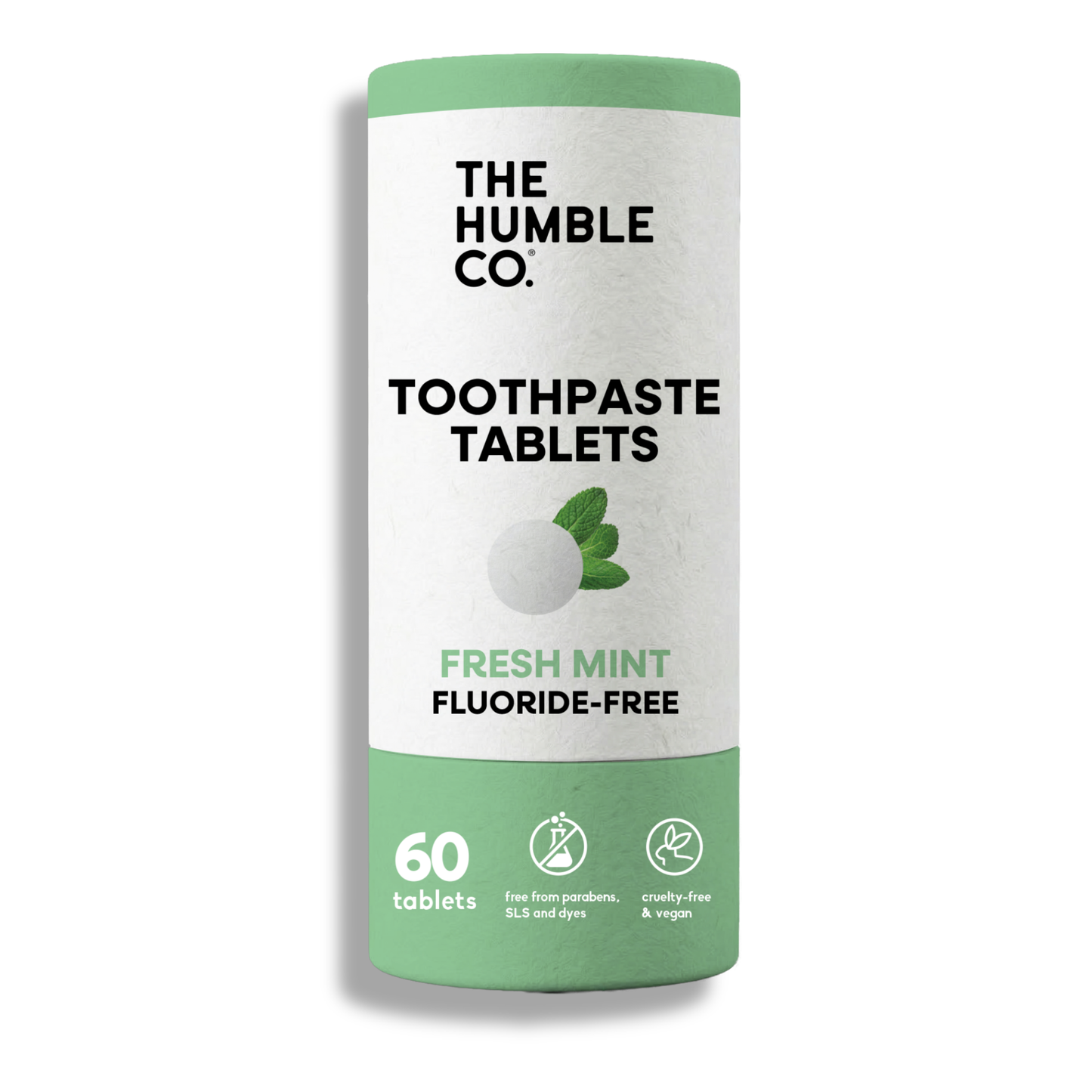 Toothpaste tablets fluoride-free