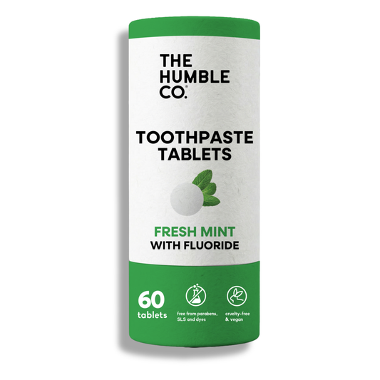 Toothpaste tablets with fluoride