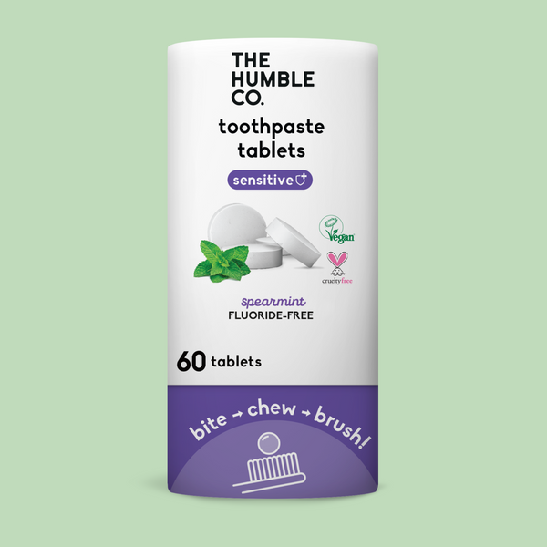 Toothpaste tablets fluoride-free