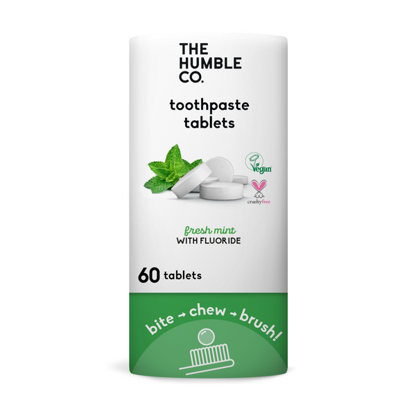 Toothpaste tablets with fluoride