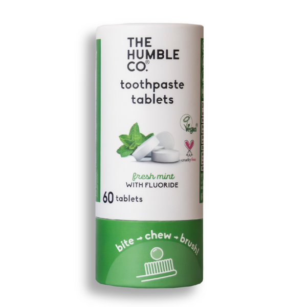 Toothpaste tablets with fluoride