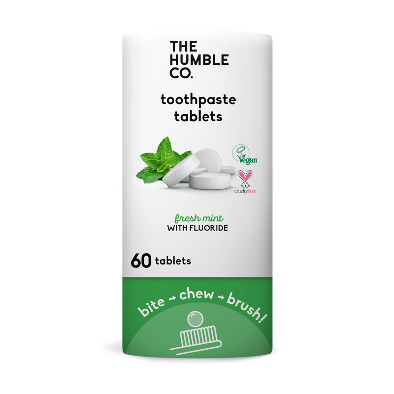 Toothpaste tablets with fluoride