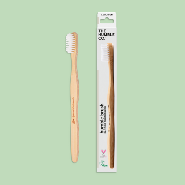 Humble Brush Adult - white, soft bristles