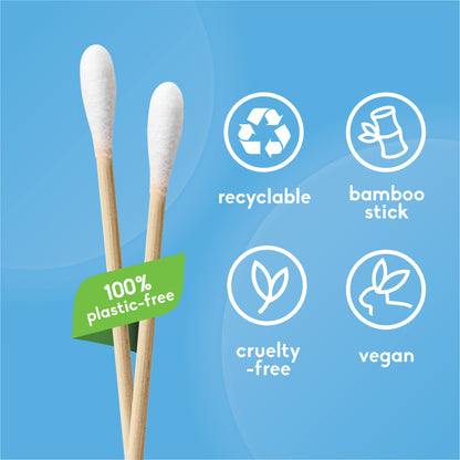 Cotton Swabs - White 100-pack