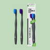Plant based Toothbrush 2-pack - Sensitive Purple/Blue