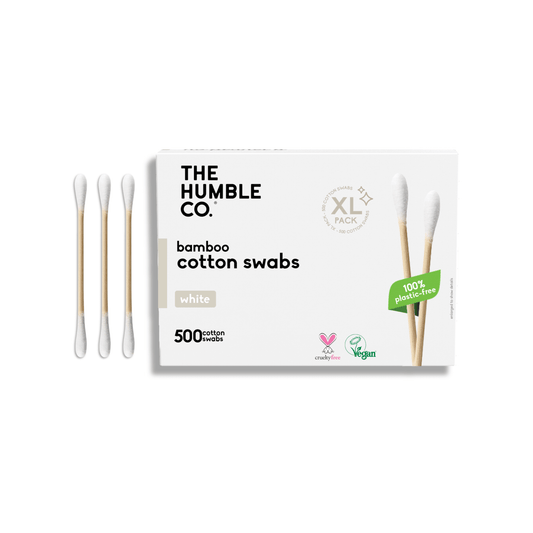 Cotton Swabs - White 500 - pack - humble - usa