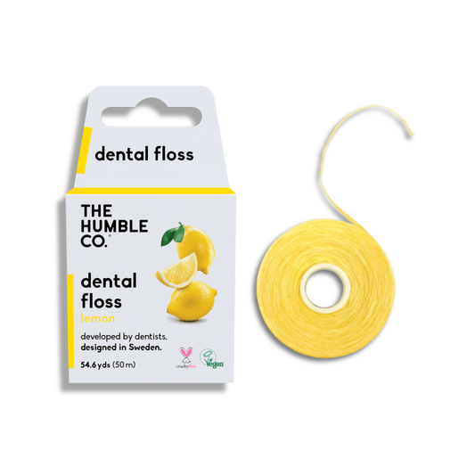 Dental Floss - Lemon 164 ft - humble - usa