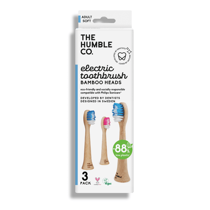 Electric Bamboo Replaceable Head - 3 pack - humble - usa