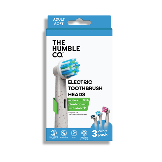 Spin Brush Plant Based Replacement Head 3 - pack - humble - usa