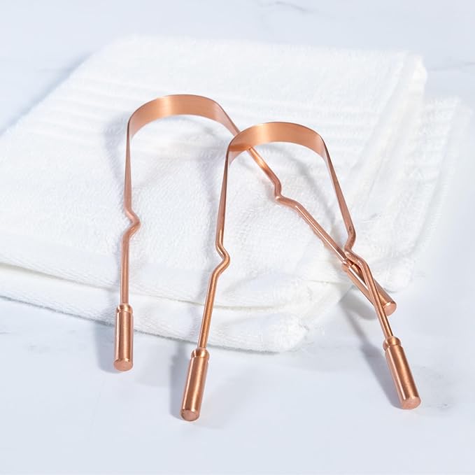 Tongue Scraper 2 - pack Copper - humble - usa