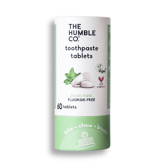 Toothpaste tablets fluoride - free - humble - usa