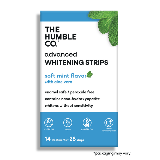 Whitening Strips - Mint & Aloe Vera - humble - usa