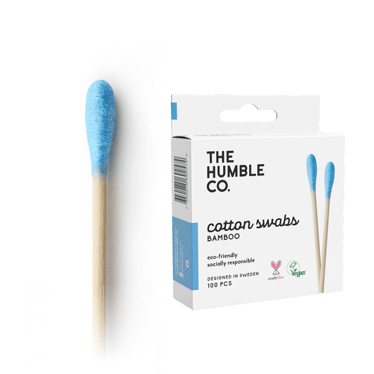 Cotton Swabs - Blue 100-pack - humble-usa