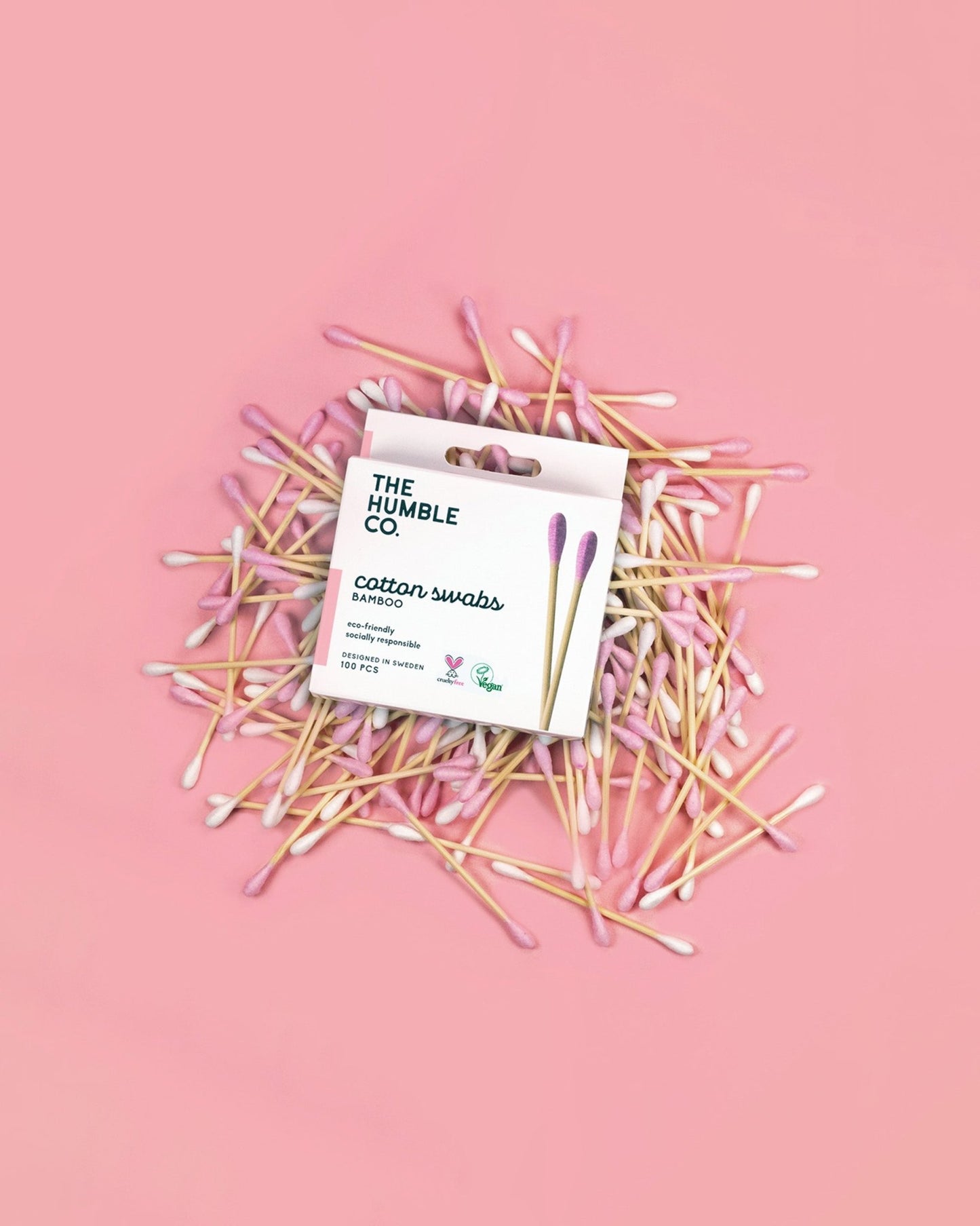 Cotton Swabs - Purple 100-pack - humble-usa