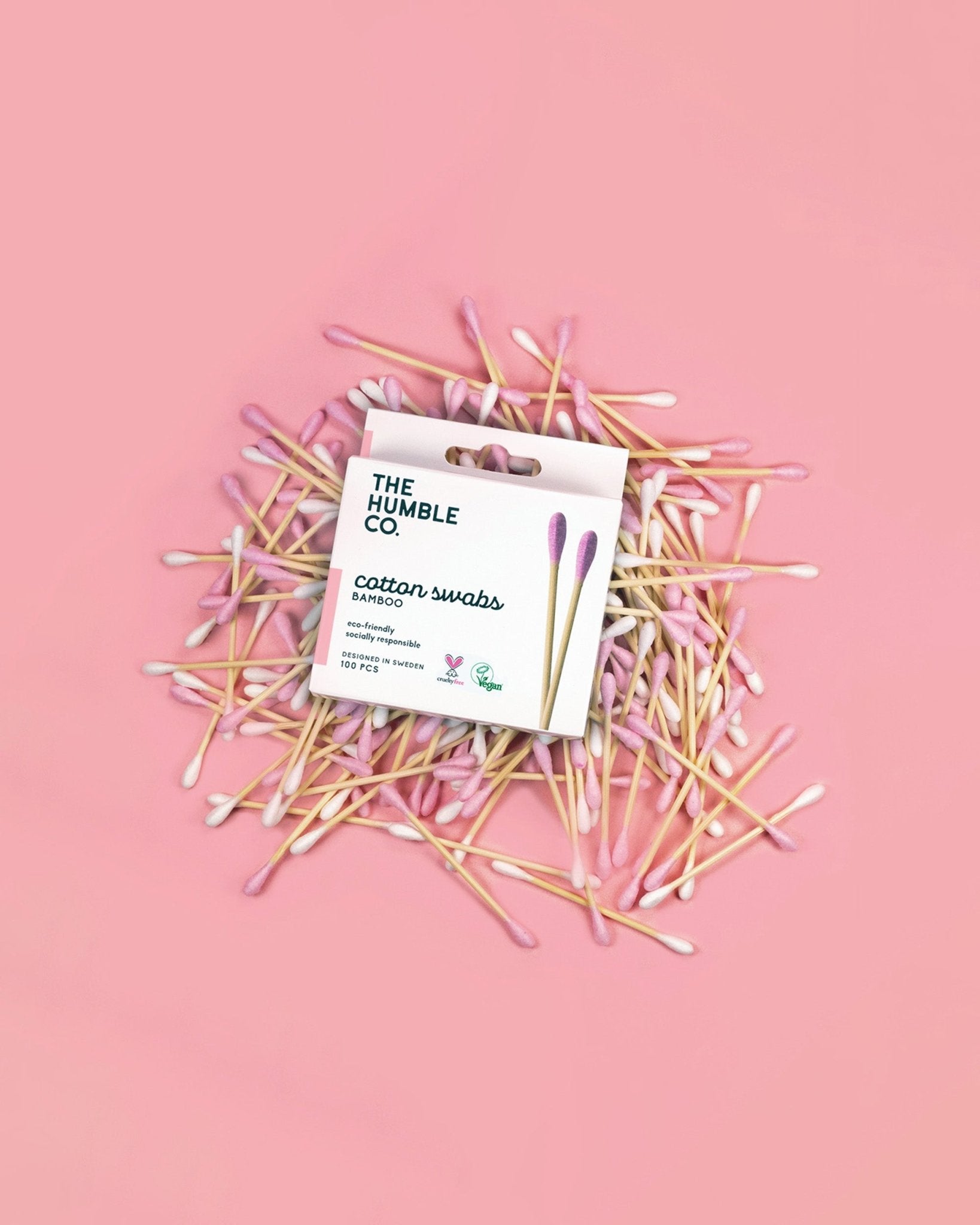 Cotton Swabs - Purple 100-pack - humble-usa