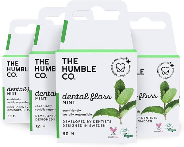 Dental Floss - Mint 164 ft - 4 pack - humble-usa