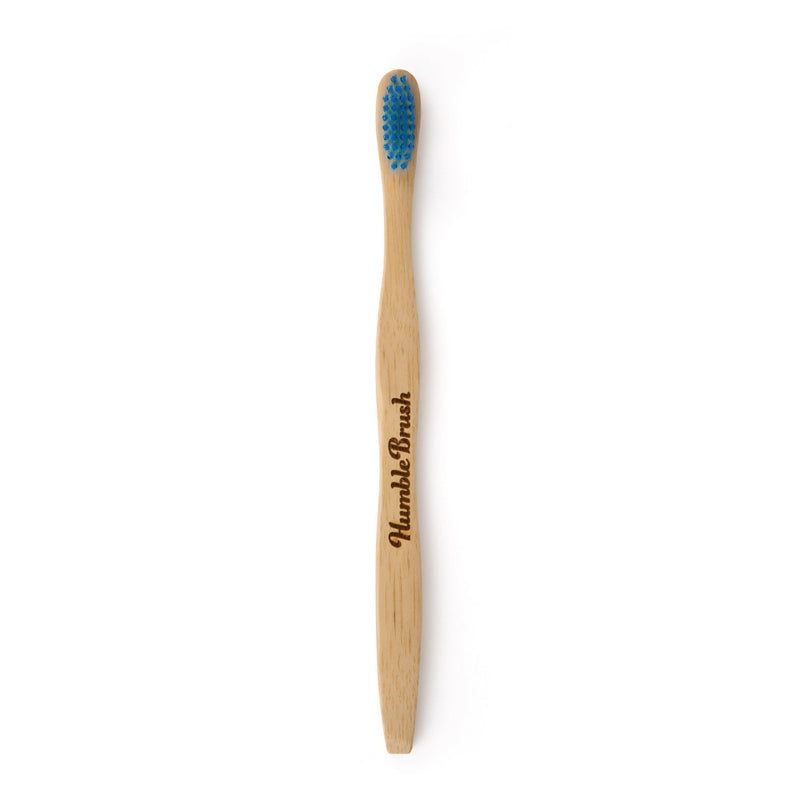 Humble Brush Adult - blue, medium bristles - humble-usa