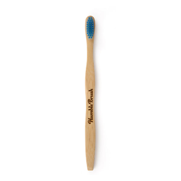 Humble Brush Adult - blue, soft bristles - humble-usa