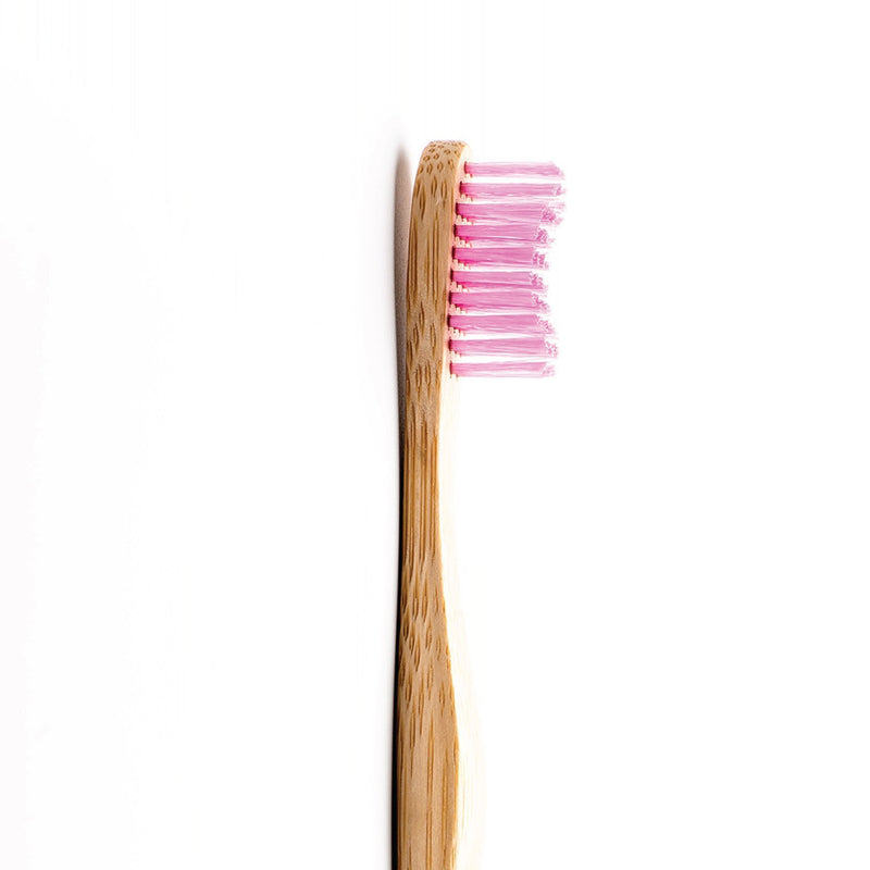 Humble Brush Adult - purple, medium bristles - humble-usa