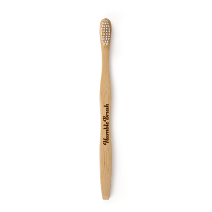 Humble Brush Adult - white, soft bristles - humble-usa