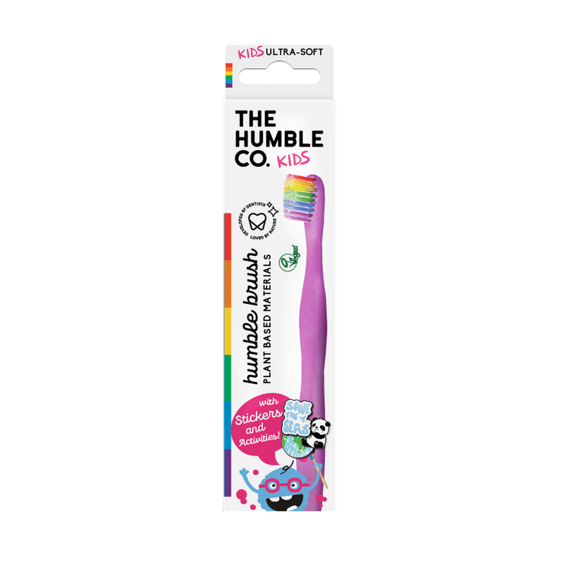 Humble Brush Kids - plant based PROUD edition, ultra-soft bristles - humble-usa