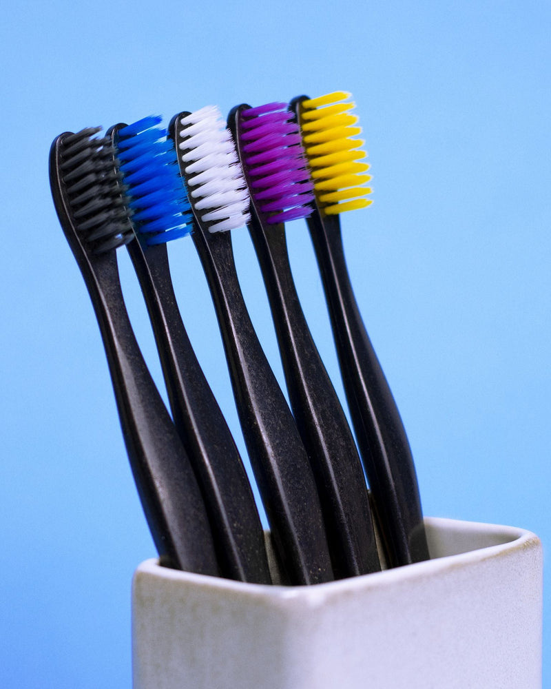 Plant Based Toothbrush | 5-pack - Sensitive | The Humble Co.