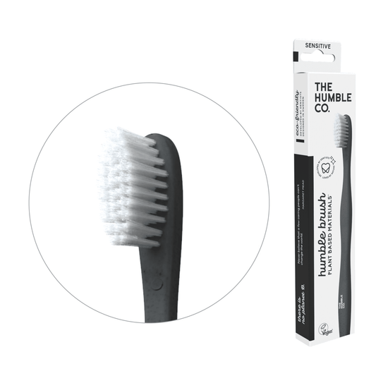 Plant based Toothbrush - Sensitive White - humble-usa